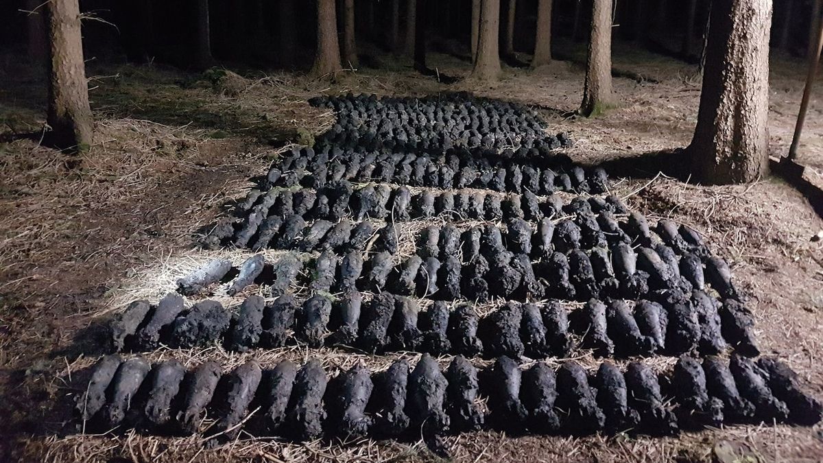 Na Pardubicku našli přes 300 dělostřeleckých min z druhé světové